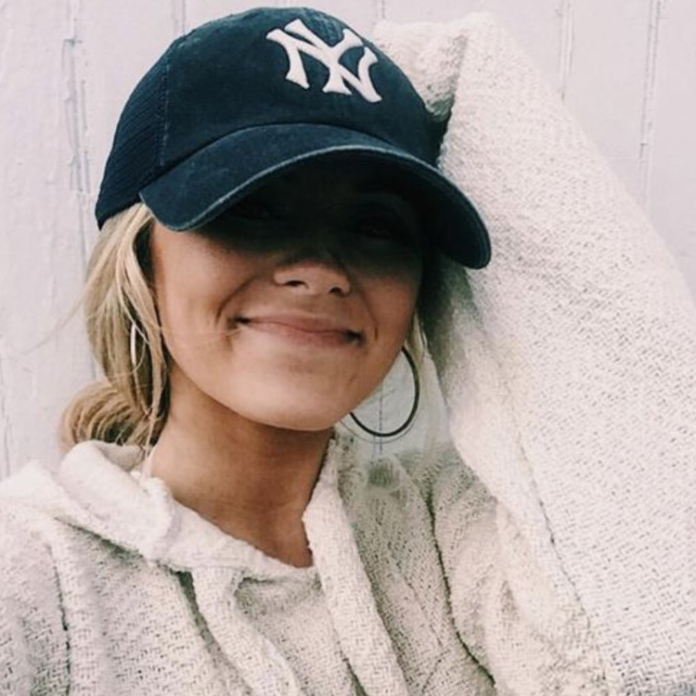 WOMENS NY YANKEES BASEBALL HAT CAP DISTRESSED - Picture 1 of 4